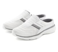 Sabot VIVANCE "Slip-On-Sneaker, Sneaker, Freizeitschuh, Halbschuh", Herren, Gr. 38, weiß (weiß, hellgrau), Obermaterial: 100% Textilmaterial. Decksohle: 100% Textilmaterial. Futter: 100% Textilmateria