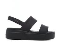 Crocs Flache Sandalen CROCS BROOKLYN LOW WEDGE W in Schwarz 37 / 38