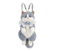 Sac à Dos en Plüsch pour Chat - Sac à Bandoulière Fashion Animal en Plüsch, Léger et Confortable à Porter, entzückendes Design | pour Femmes Filles Étudiantes, Voyage Campus Café Shopping