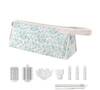 Sac à outils pour cheveux, organisateur matelassé imperméable, 13,39 x 7,48 x 4,33 dans un grand étui de rangement avec construction compacte, accessoire de maquillage de voyage, gadget de coiffure av