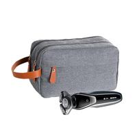 Sac de voyage pour articles de toilette pour hommes - Rangement cosmétique double couche de grande capacité | Fourre-tout de couleur unie en tissu Oxford | Trousse de toilette portable pour organisate