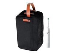 Sac de voyage pour articles de toilette pour hommes - Rangement cosmétique double couche de grande capacité | Fourre-tout de couleur unie en tissu Oxford | Trousse de toilette portable pour organisate