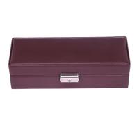 Sacher Cadeluxe Uhrenbox für 5 Uhren Bordeaux