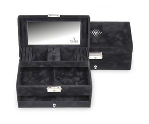 SACHER Schmuckkassette Hanna crystalo / schwarz