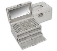 SACHER Schmuckkasten Elly elegance/sand (Vollrindleder)