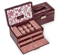 SACHER Schmuckkasten Elly florage/bordeaux
