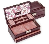Schmuckkasten Helen florage/bordeaux