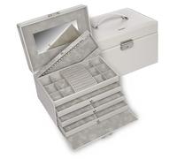 SACHER Schmuckkasten Jasmin elegance/sand (Vollrindleder)