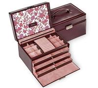 SACHER Schmuckkasten Jasmin florage/bordeaux