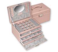 SACHER Schmuckkasten Lena pastello/rosé (Leder)