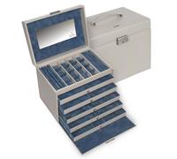 SACHER Schmuckkasten Nina elegance/ivory (Vollrindleder)