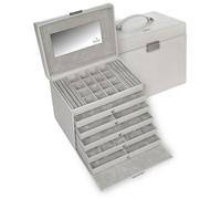 SACHER Schmuckkasten Nina elegance/sand (Vollrindleder)