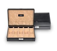 SACHER Uhrenetui für 10 Uhren new Classic/schwarz