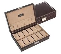 Sacher New Classic Uhrenbox für 12 Uhren Mocca