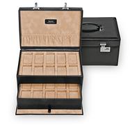 SACHER Uhrenkoffer new Classic/schwarz (Leder)