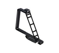 Saddle Hunting Hooks - Heavy Duty Metal Clip Hangers for Outdoor Gear | Multifunctional Bag Holder with Strong Grip, Portable Hook Set for Hunter Adventurer Hiking Camping Climbing Trips, Black