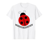 Sächsischer Dialekt Sächsische Mundart Sachsen Mohdschegiebchen Marienkäfer auf Sächsisch T-Shirt