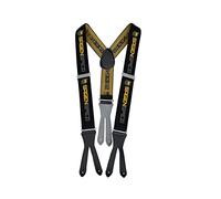 Sägenspezi Logo Hosenträger zum Knöpfen elastisch Einheitsgröße für Arbeitshosen Y-Form