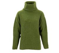 Sätila - Women's Sandby Polo Sweater - Wollpullover, Gr. M, oliv (GreenMelange)