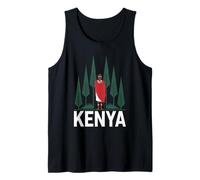 Safari Liebhaber Afrikanischer Tier Ferien Lustiges Kenia Tank Top