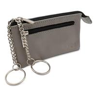 Safekeepers Schlüsseletui Leder - Schlüsseltasche grau