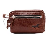 Safekeepers Schlüsselmäppchen Herren - Schlüsselmäppchen mit Reißverschluss - Leder Schlüsseletui - Schlüsseltasche für Damen und Herren - Schlüsselmäppchen mit Geldfach