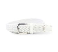 Safekeepers Stoffgürtel Damen - 25 MM Weit Schmaler Gürtel - Komfortabel Elastische Geflochtener Gürtel - Stretchgürtel - Flecht - Nickelfreier Schnalle