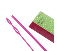 SAFIGLE 2 Stück Einfädelhilfe für Gummiband mit 2 Metall und 1 Kunststoff Einfädler Langlebiges Nähzubehör für Selbstgemacht Projekte und Haushaltsgebrauch