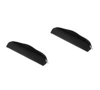 SAFIGLE 2 Stück -federmäppchen Stiftspeicherbeutel Ärmel Fall Schutztasche Für Stifte Etui Stifthaltertasche Stifttragetasche Tasche Für Stiftbehälter Pu Black