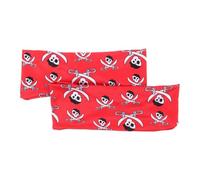 SAFIGLE 2 Stück Stirnband Atmungsaktives Gewebe mit Totenkopf Motiv Halloween Moderate Elastizität Portables Sport Schweißband für Damen und Herren für Yoga und Partys