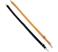 SAFIGLE 2 Stück Verstellbarer Schultergurt für Taschen mit Metallverschluss Abnehmbar Strapazierfähig Breiter Tragegurt Passend für Handtaschen Umhängetaschen und Tragetaschen Gelb und