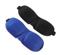 SAFIGLE 3 Sätze 3d-verdunkelungs-augenmaske Schlaf -augenmasken Erwachsene Schlafmaske Aus Seide Für Schläfer Seidenauge Zum Schlafen Blackout Reisen Schwamm 2 Stück * 3