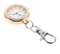 SAFIGLE 4 Stück Krankenschwester Uhr Taschenuhren für Krankenschwestern Kinderuhr Kette Armbanduhr Kinder Watch schlüsselanhänger Studenten Prüfung beobachten Elektronische Uhr Golden