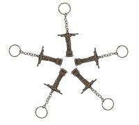 SAFIGLE 5st Jesus Schlüssel Anhänger Brieftaschenschlüsselkette Heilige Schlüsselanhänger Schlüsselbundanhänger Schlüsselringe Für Bastelarbeiten Flaschenöffner Schlüsselanhänger Legierung