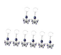 SAFIGLE 8 Stk Schlüsselanhänger Car-Bling-Accessoires für Frauen Schlüsselbund mitgebseltütchen gürteltasche Schlüsselringe Taschendekore zum Aufhängen modische Anhänger Zinklegierung