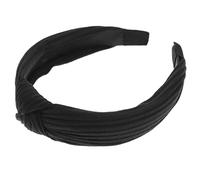 SAFIGLE Haarreif Breit Spitze Damen Stirnband Haarband Haarschmuck Schwarz Mädchen Kopfband Schmuckband Schwarz