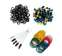 SAFIGLE Maschinenzubehör-set Mit Gummibändern Silikon-nadelkissen Und Reinigungsbürsten Für Werkzeugmaschinen