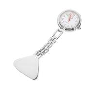 SAFIGLE Robuste Krankenschwester Taschenuhr aus Legierung mit Quarzwerk Tragbare Uhr für Pflegepersonal mit Klarer Ziffernskala und Nachtleuchtfunktion