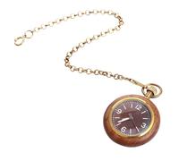 SAFIGLE Vintage Quarzuhr Taschenuhr mit Legierung Gehäuse und Glas Zifferblatt Präzise Zeitmessung Retro Stil als Modisches Accessoire Zufälliger Stil