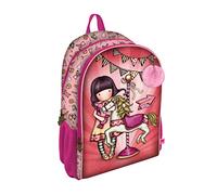 safta 1109GJ05 Rucksack 2 Reißverschlüsse Gorjuss Fairground Carousel 31,5 x 40 x 22,5 cm, bunt