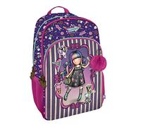 safta 1110GJ08T Rucksack 3 Cremalle. Adapt.Gorjuss Fairground Trolley Up and Away 29 x 45 x 17 cm, bunt