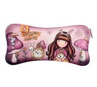 Safta 271GJ36 Gorjuss Just One Second Federmäppchen, flach, Neopren, Unisex, Kinder, Mehrfarbig, M, bunt, M, Lässig