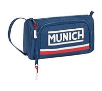 safta 412200917 Mäppchen mit ausklappbarer Tasche leer Munich Soon 20 x 11 x 8,5 cm, bunt