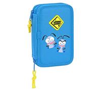 safta 412297854 Doppel-Federmäppchen Pqño 28 Stück EL Ameisenfarm 12,5 x 19,5 x 4 cm, bunt