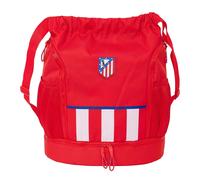 Safta ATLÉTICO DE MADRID Rucksack, ideal für Kinder verschiedener Altersgruppen, bequem und vielseitig, Qualität und Widerstandsfähigkeit, 34 x 15 x 43 cm, Rot, rot, Estándar, Casual