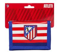 safta ATLÉTICO DE Madrid - Brieftasche mit Kopfteil, Brieftasche, Geldbörse, bequem und vielseitig, Qualität und Widerstandsfähigkeit, 12,5 x 9,5 cm