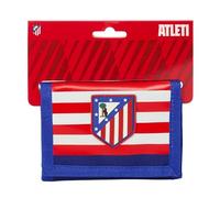 safta ATLÉTICO DE Madrid - Brieftasche mit Kopfteil, Brieftasche, Geldbörse, bequem und vielseitig, Qualität und Widerstandsfähigkeit, 12,5 x 9,5 cm
