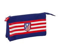 ATLÉTICO DE MADRID Federmäppchen für Kinder, ideal für Kinder im Schulalter, bequem und vielseitig, Qualität und Widerstandsfähigkeit, 22 x 3 x 12 cm