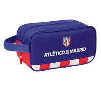 Safta ATLÉTICO DE Madrid - Mittelgroßer Schuhschrank, multifunktional, für Sport, außerschulisch, Fußball, bequem und vielseitig, 29 x 14 x 15 cm, Rot/Blau/Weiß, M, Lässig