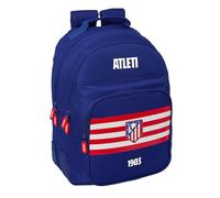 Safta Atlético De Madrid Double 20l Backpack Blau Kinder